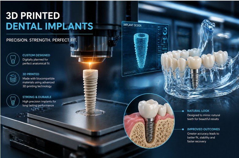 The Future of Tooth Replacement: Exploring 3D Printed Dental Implants